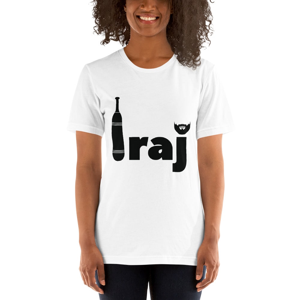 "Iraj" by Iraj Azizpour Women's Shirt, Black Logo