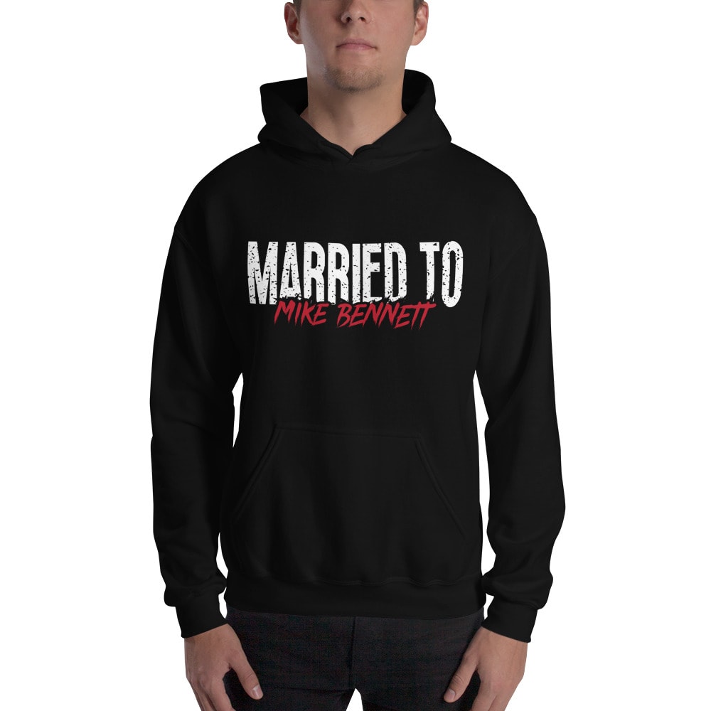  Maria Kanellis by MAWI, "MARRIED To Mike Bennett", Men's Hoodie
