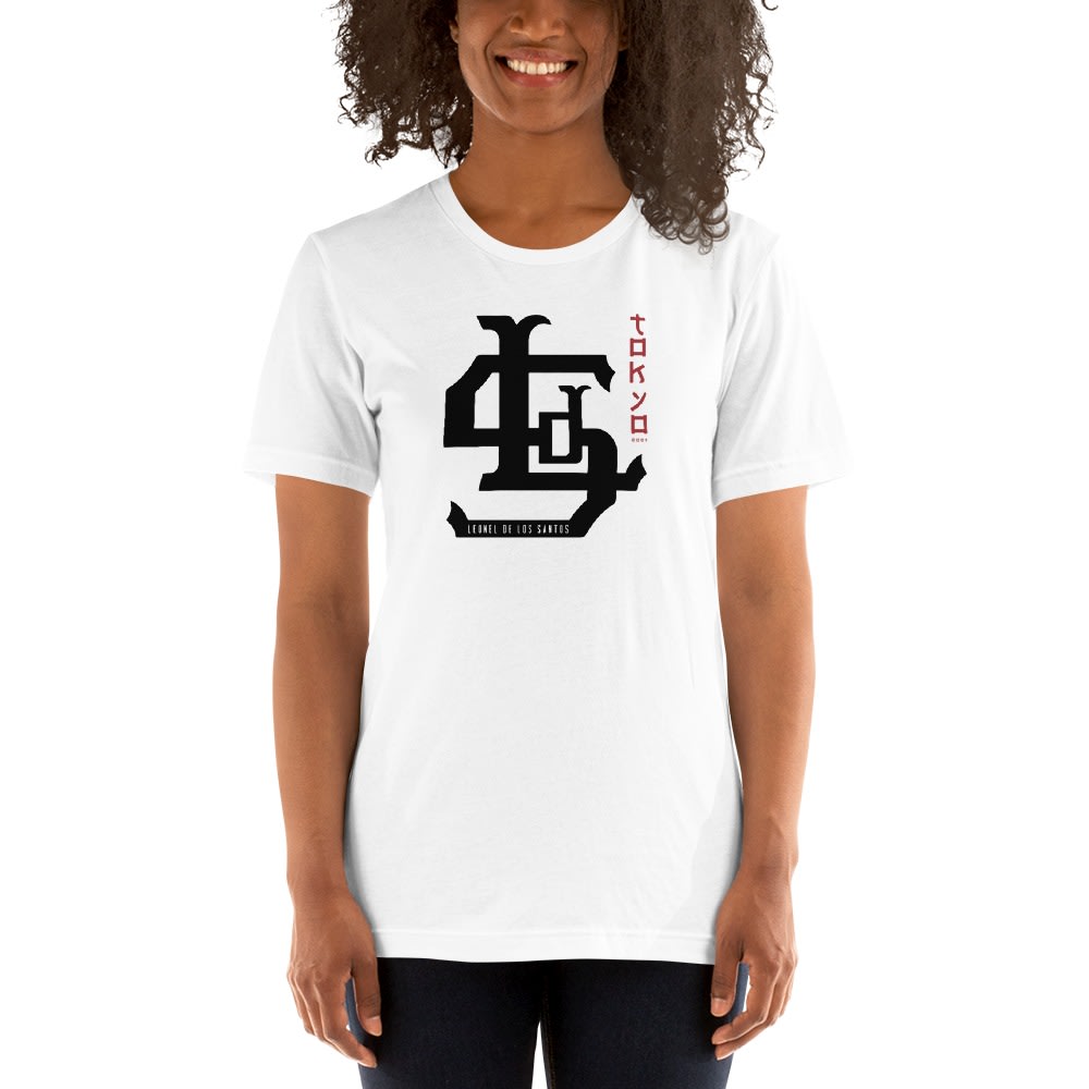 Leonel De Los Santos Limited Edition Tokyo Women's T-shirt, Black Logo