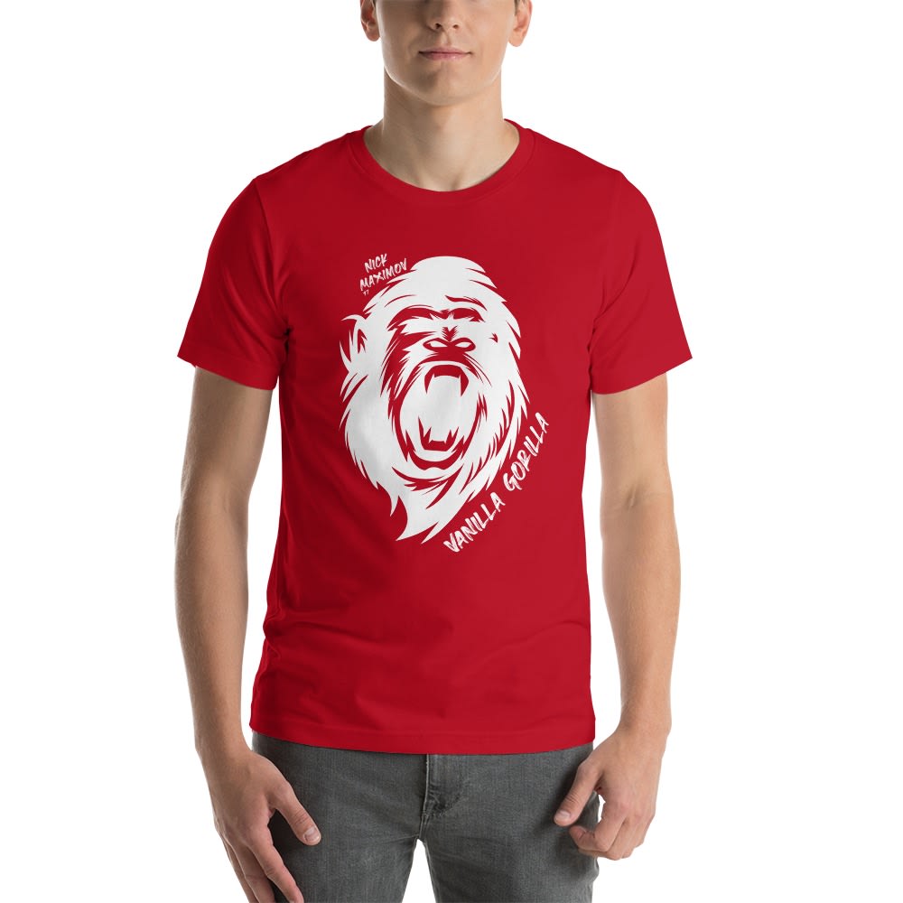 Nicholas "The Vanilla Gorilla" Maximov T-Shirt, White Logo