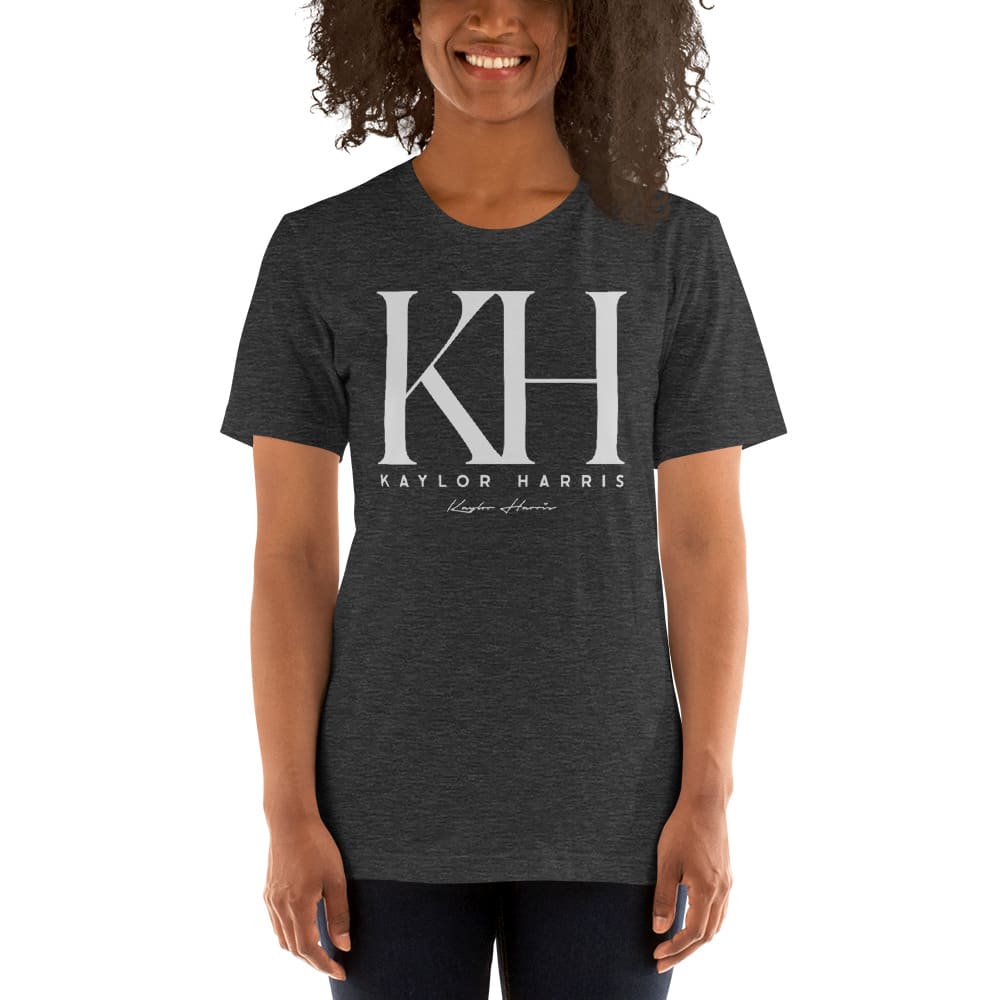 KH Kaylor Harris Women's T-Shirt, White Logo