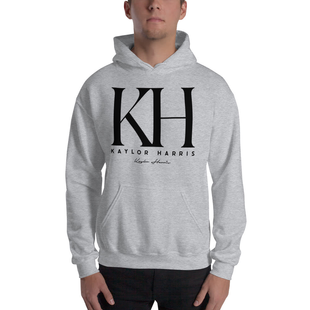  KH Kaylor Harris Men's Hoodie, Black Logo