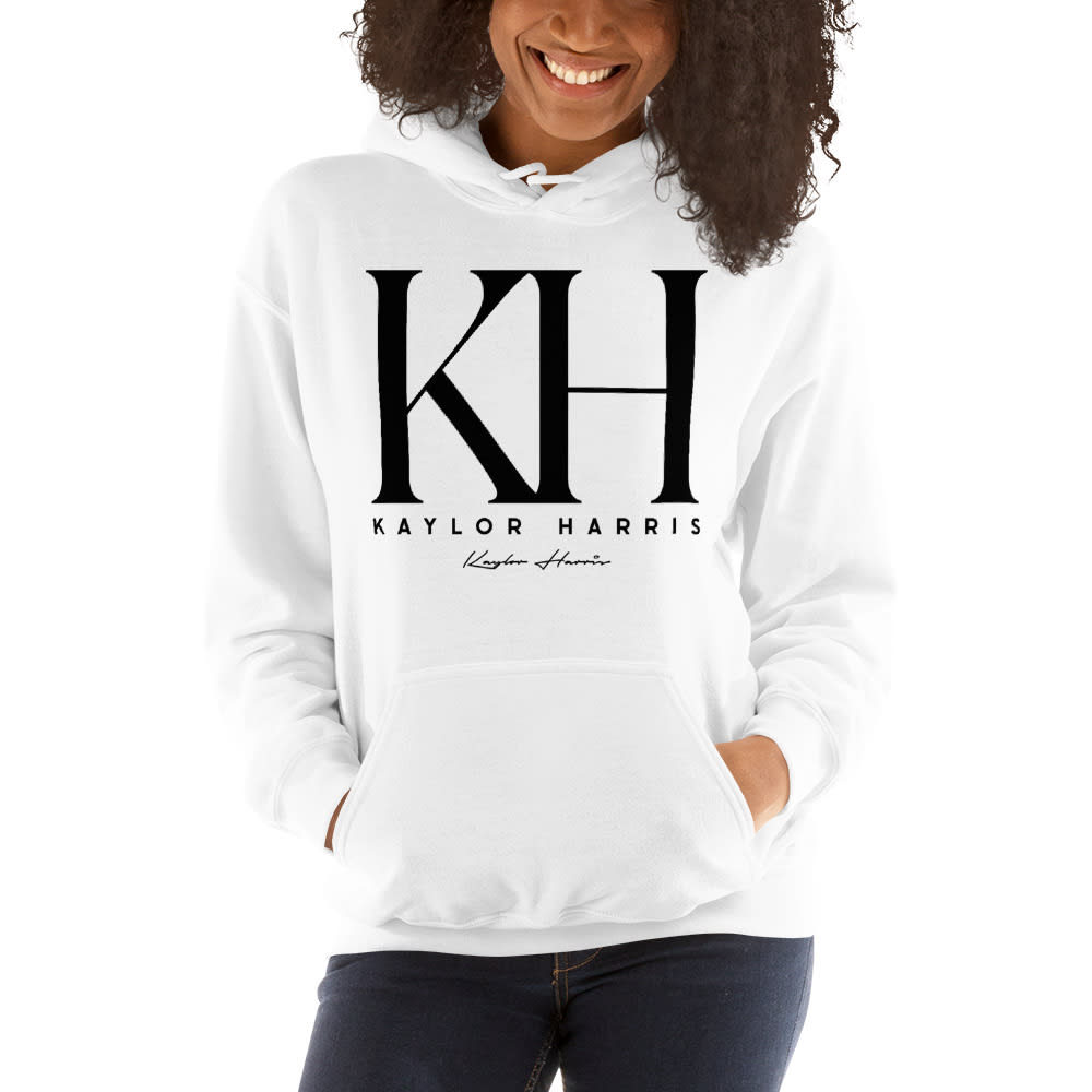  KH Kaylor Harris Women's Hoodie, Black Logo