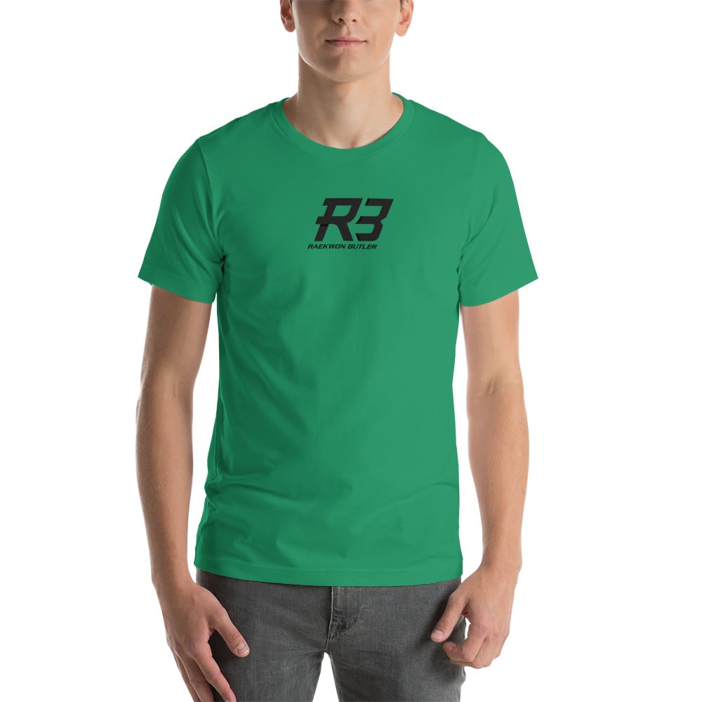  "R3" Raekwon Butler Men's T-shirt, All Black Print