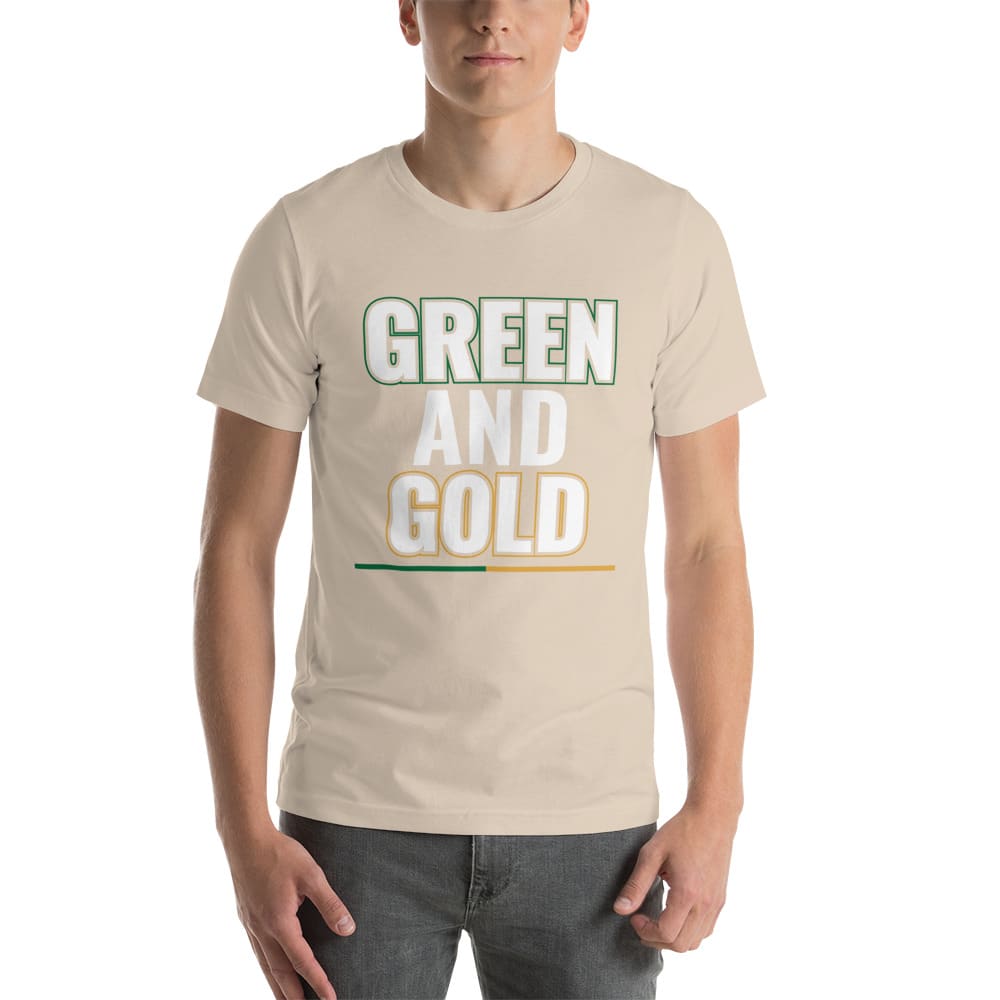 Green and Gold by Ahman Green Men's T-Shirt
