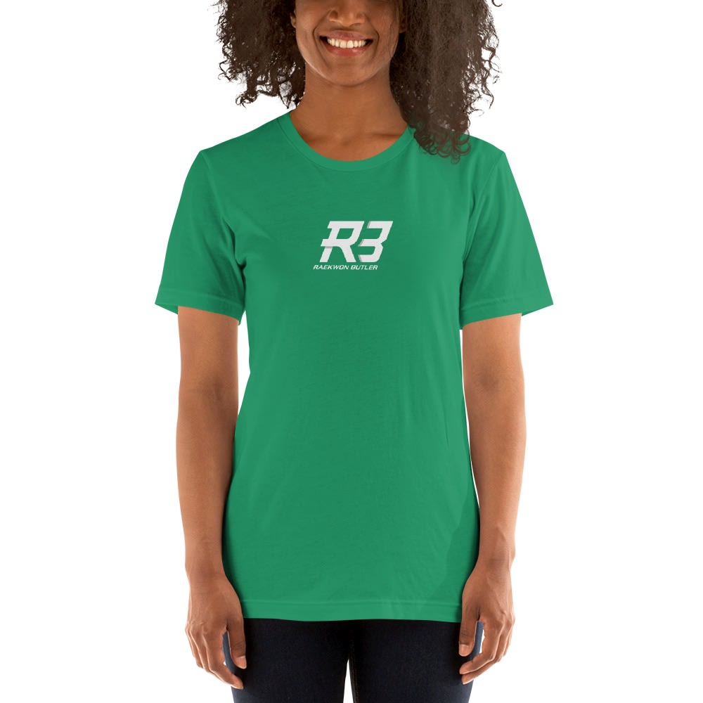    "R3" Raekwon Butler Women's T-shirt, All White Print