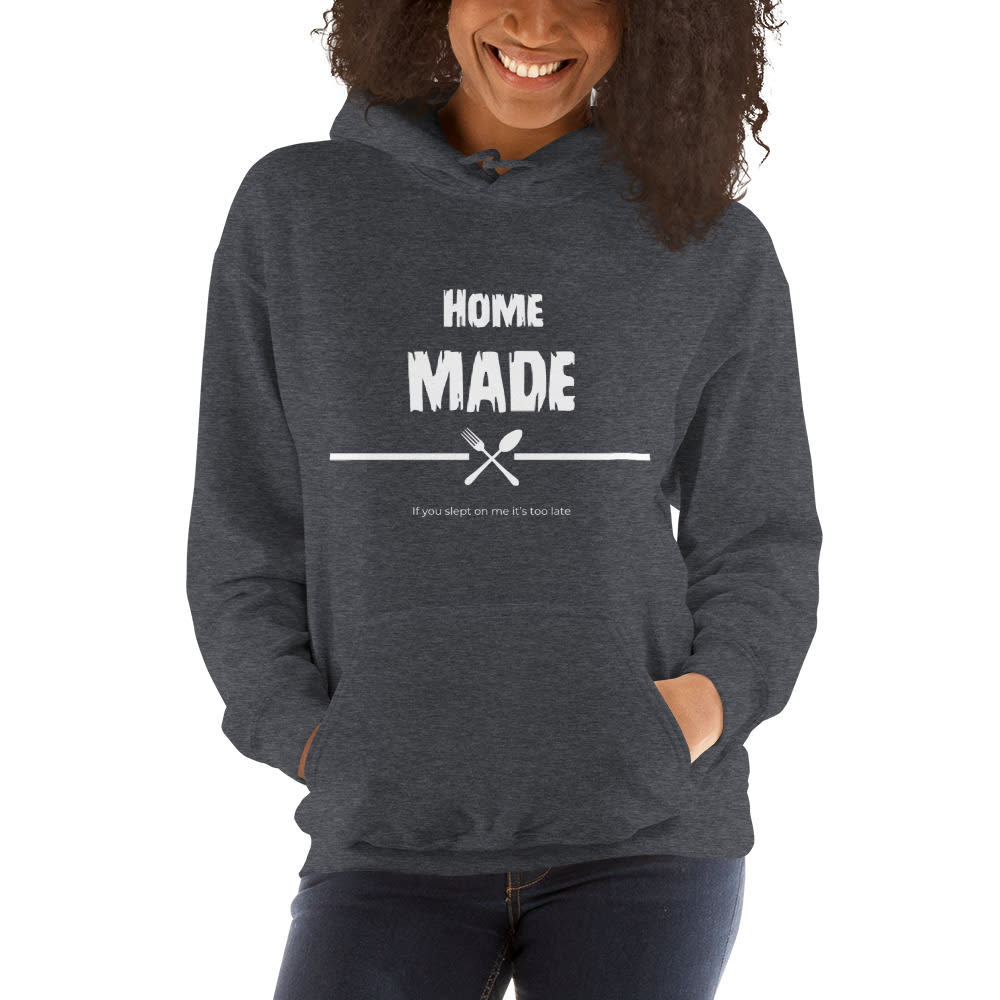  Isaiah Hawk “IYSOMITL” Women's Hoodie, White Logo