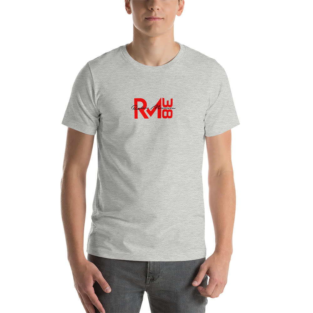 "RM 38" by Rylan Munson Men's Shirt, Black Logo