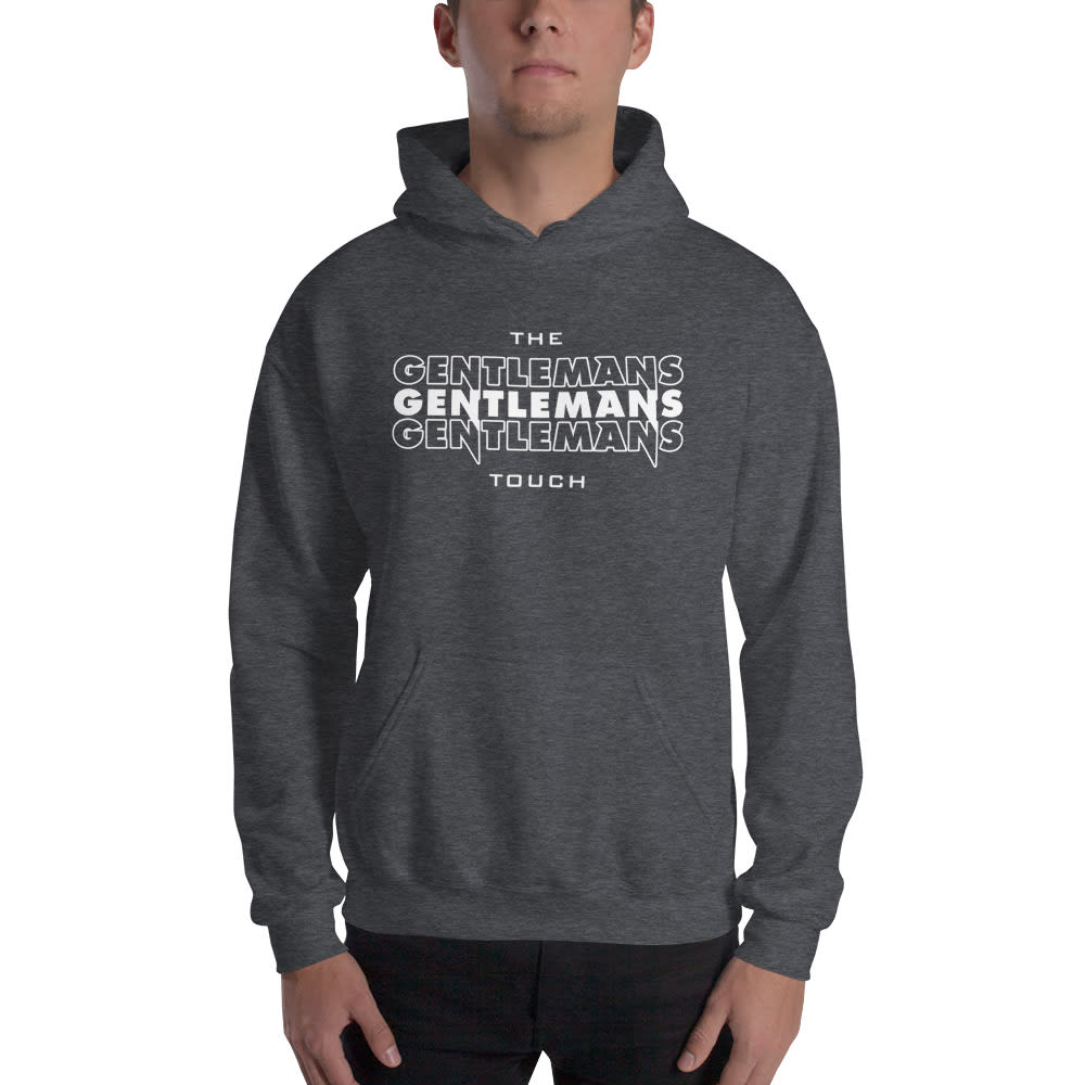 The Gentleman Touch by Jalin Fuller Men’s  Hoodie, White Logo