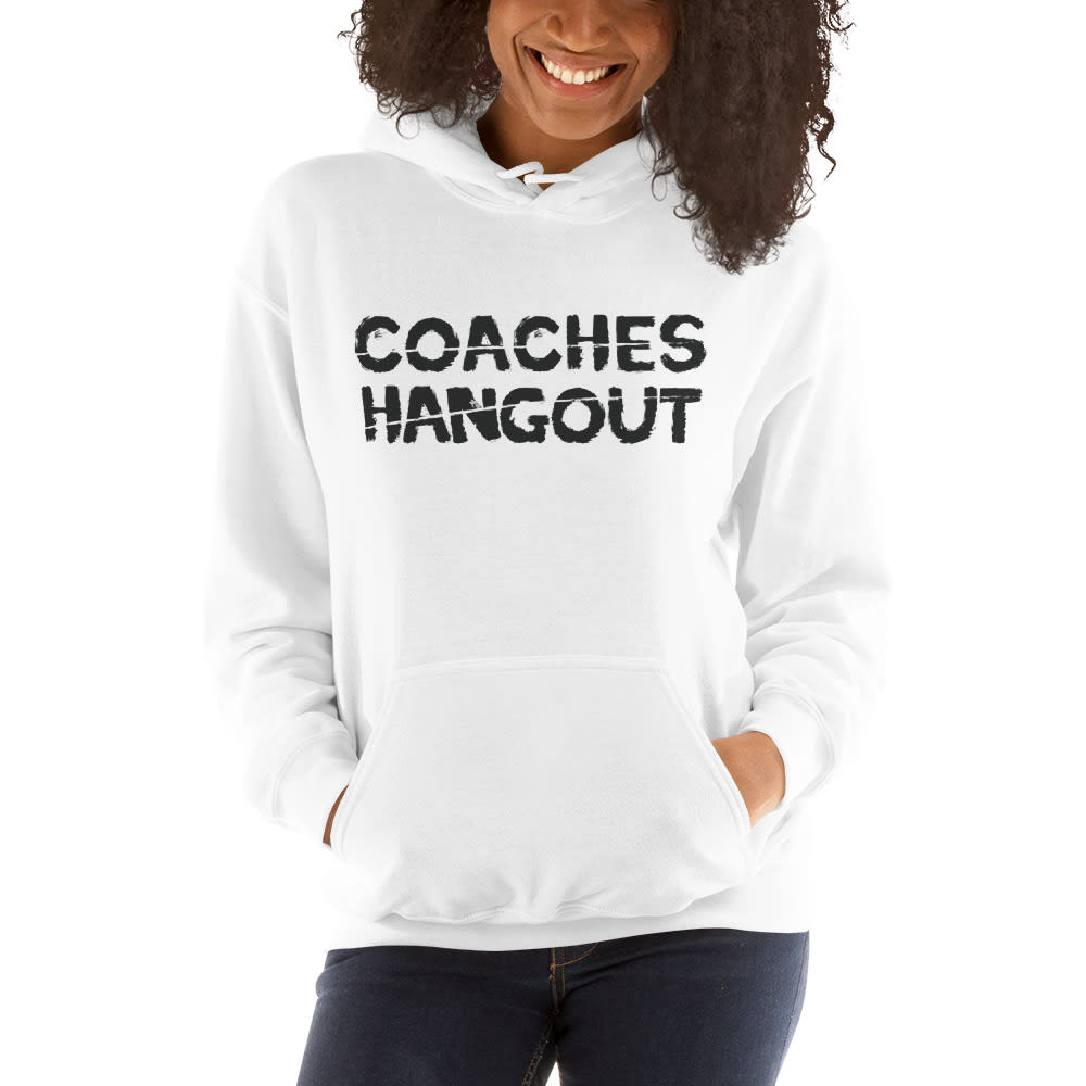 Coaches Hangout by Stefon Adams Women's Hoodie