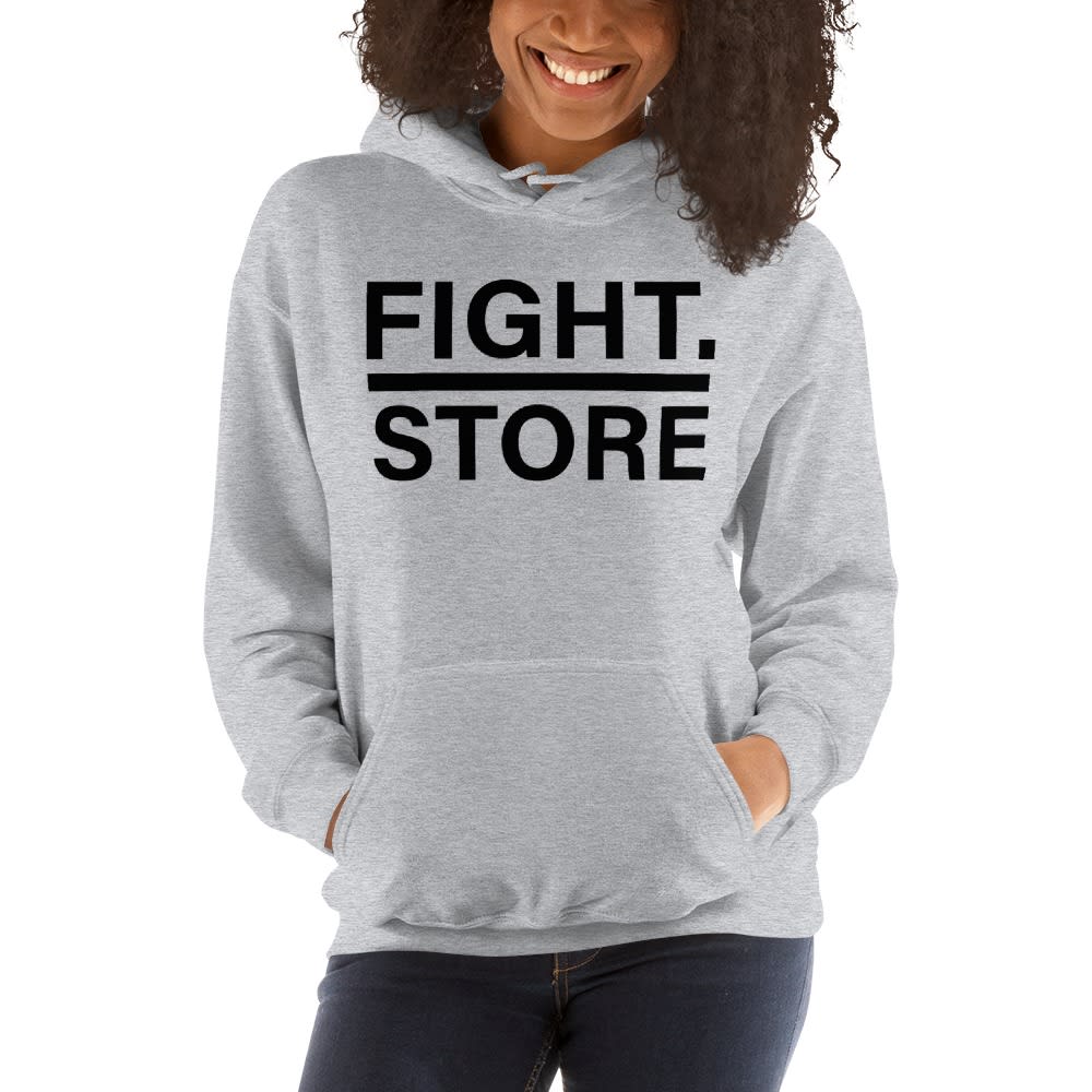 Fight Store Women's Hoodie, Black Logo