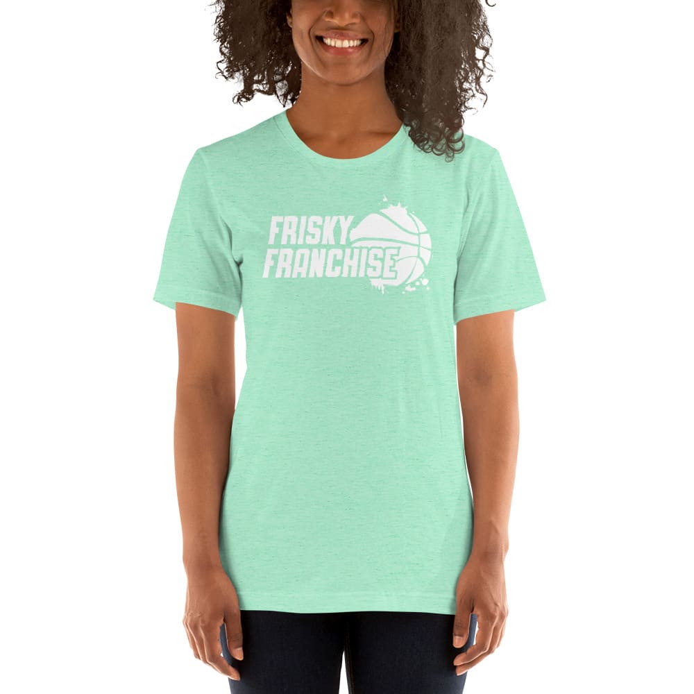 Frisky Franchise by Francis Dogani Women’s T-Shirt, Light Logo