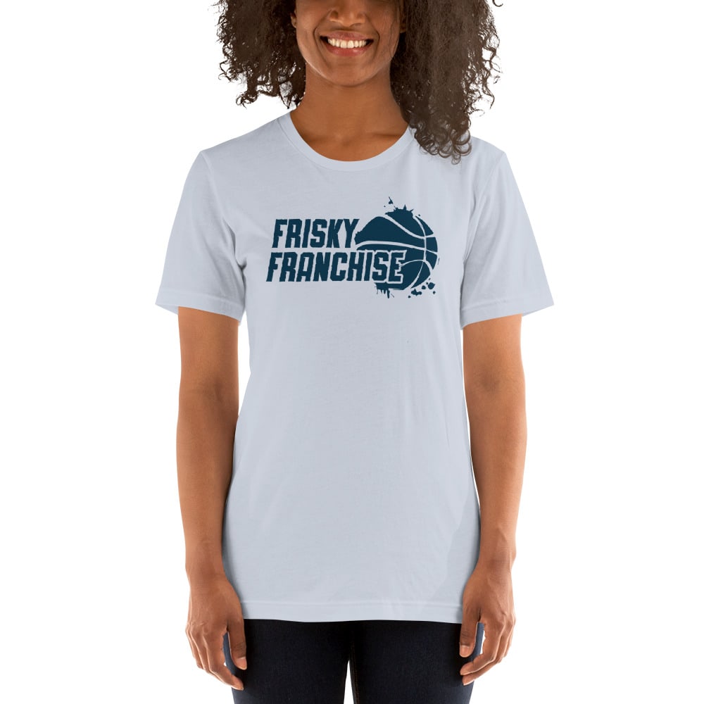 Frisky Franchise by Francis Dogani Women’s T-Shirt, Dark Logo