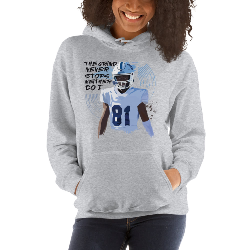The Grind Never Stops by Aderias Ealy Women's Hoodie