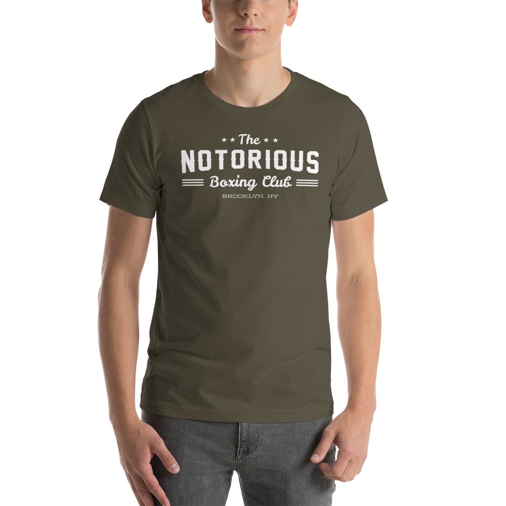 The Notorious Boxing Club Men's T-shirt, Light Logo