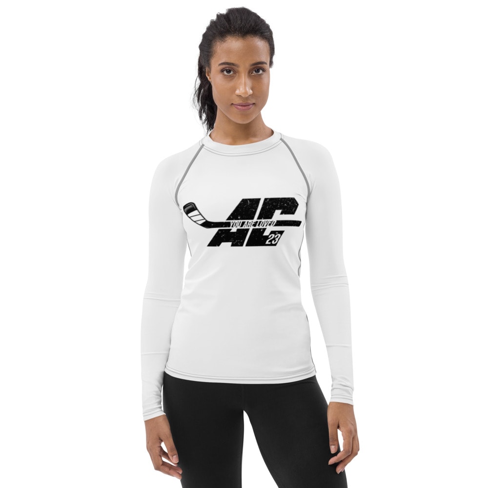 AC You Loved by Ashley Clark Women's Compression Fit , Black Logo