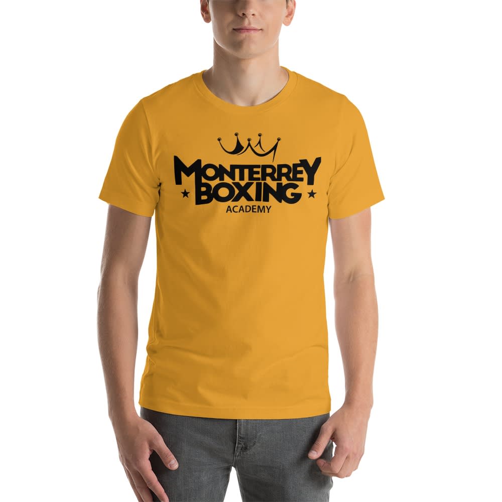 Monterrey Boxing Academy T-shirt,Black Logo