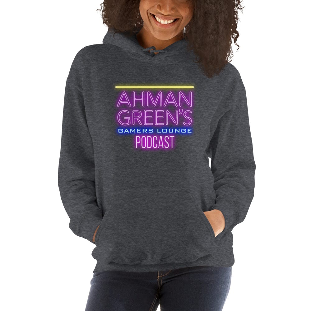Ahmans Green’s Gamers Lounge Podcast Women's Hoodie