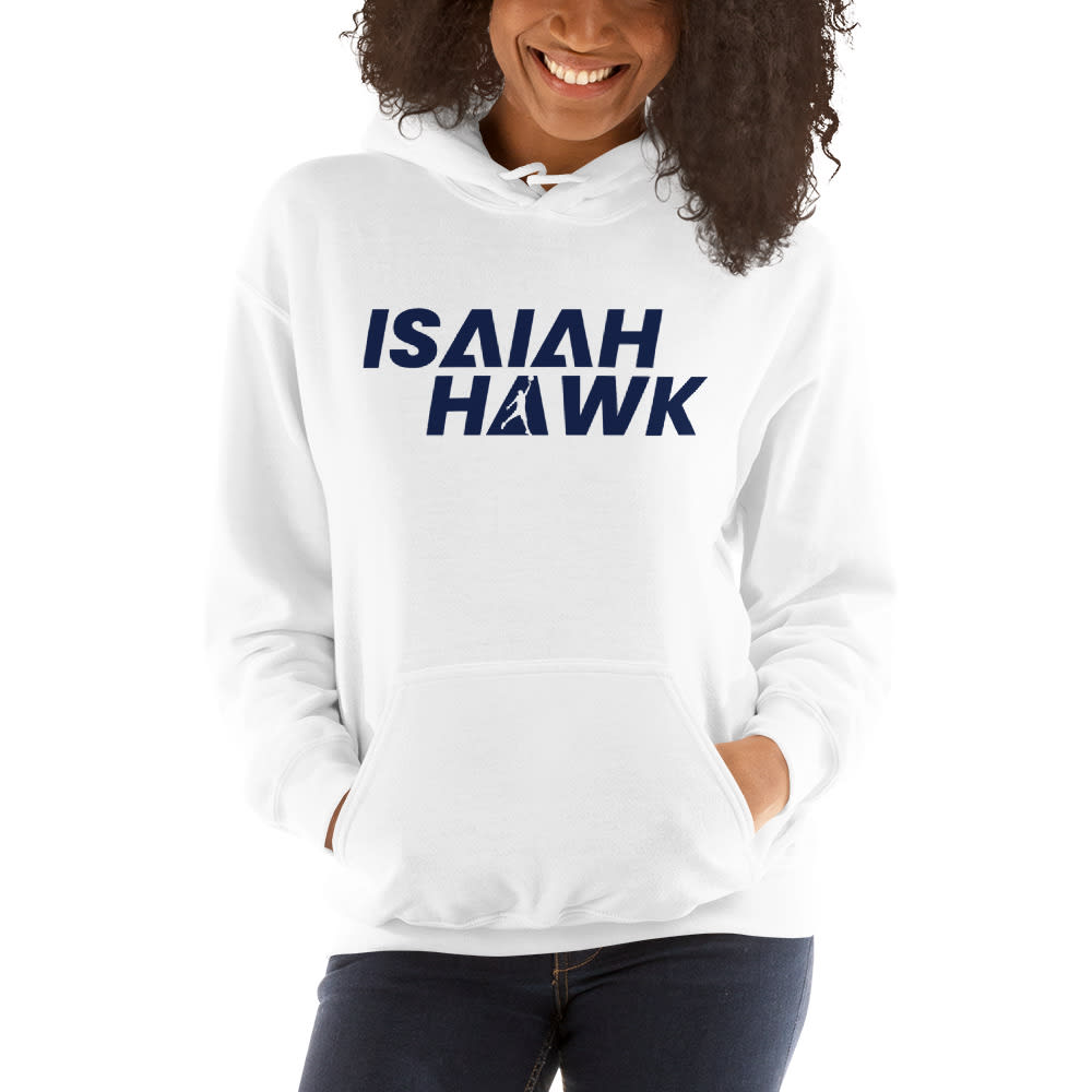 Isaiah Hawk II Unisex Hoodie, Dark Logo