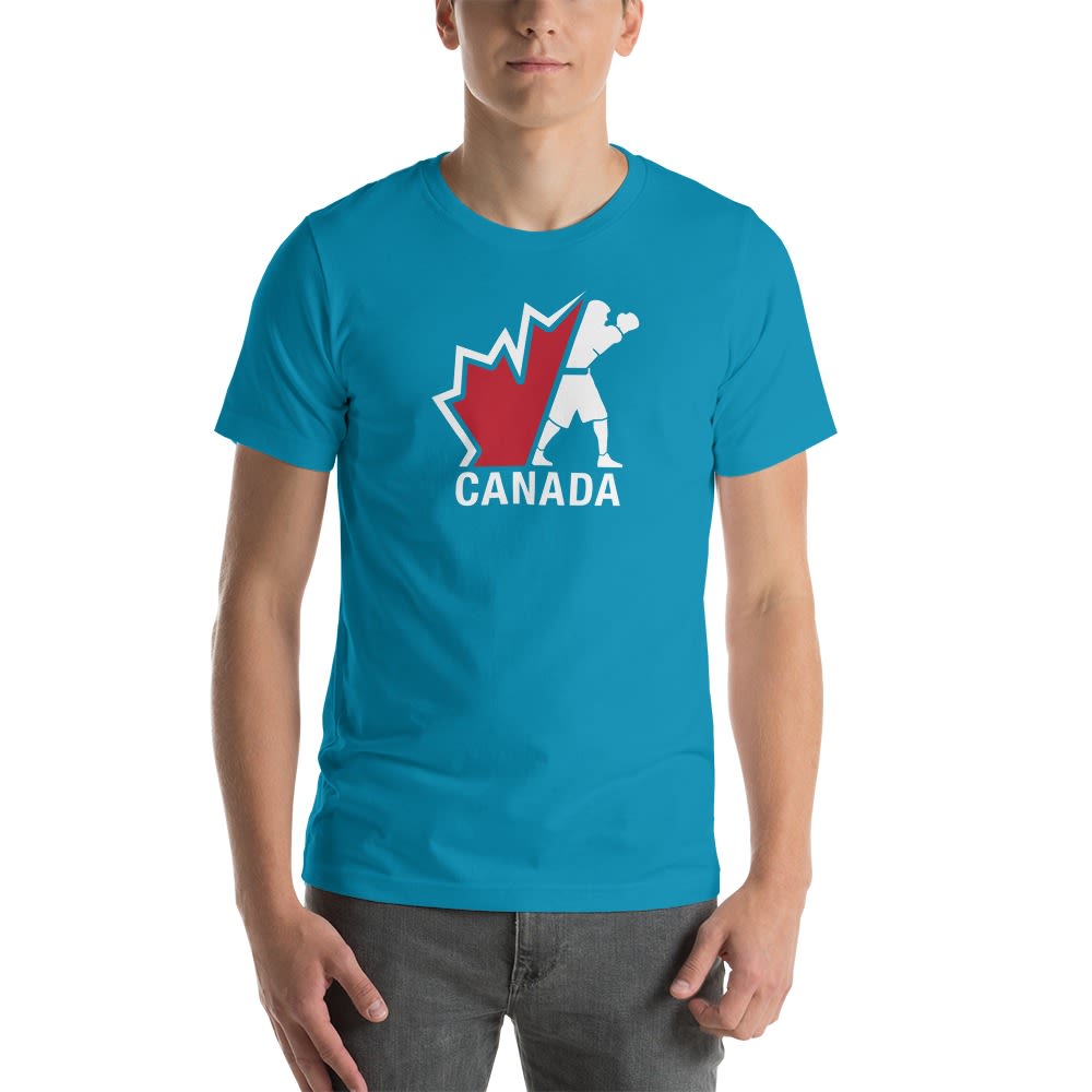 Boxing Canada T-shirt, Light Logo
