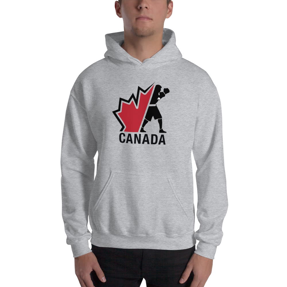 Boxing Canada Hoodie, Dark Logo