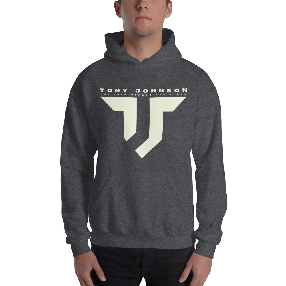 The Calm Before The Storm by Tony Johnson Men's Hoodie, Light Logo
