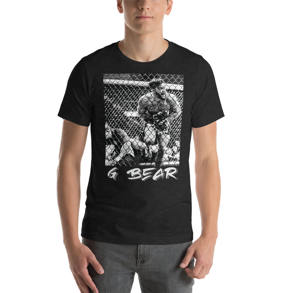 G Bear by Garrett Armfield Men's T-Shirt, White Logo