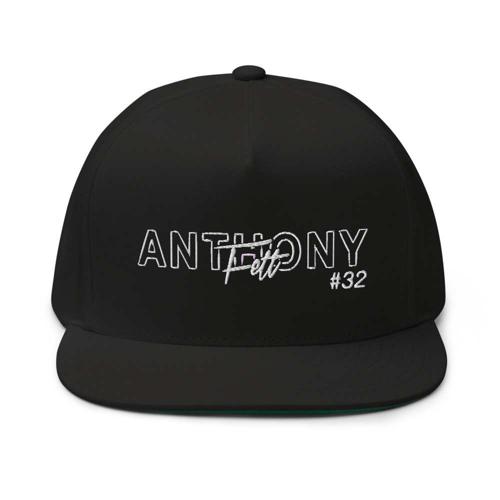 #32Anthony Fett Hat, White Logo