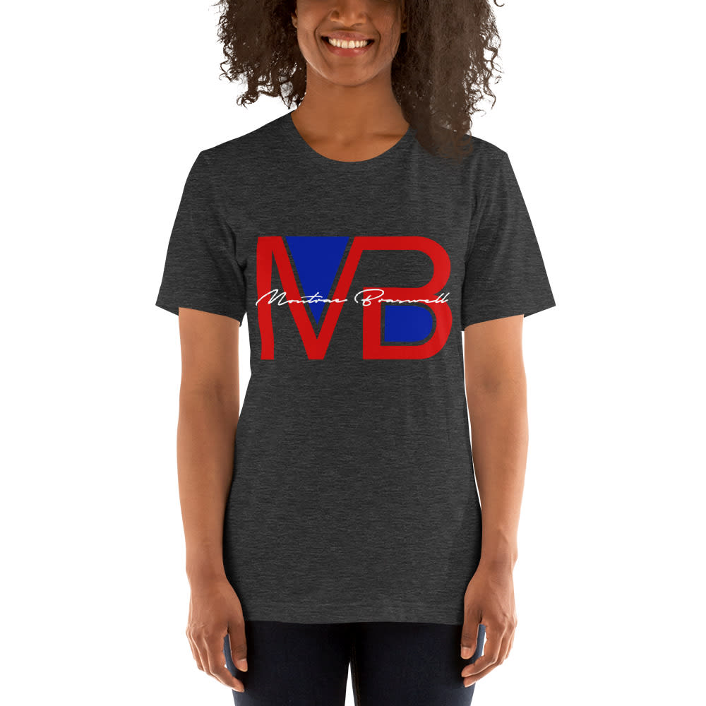 "MB" by Montrae Braswell Women's Shirt, White Logo
