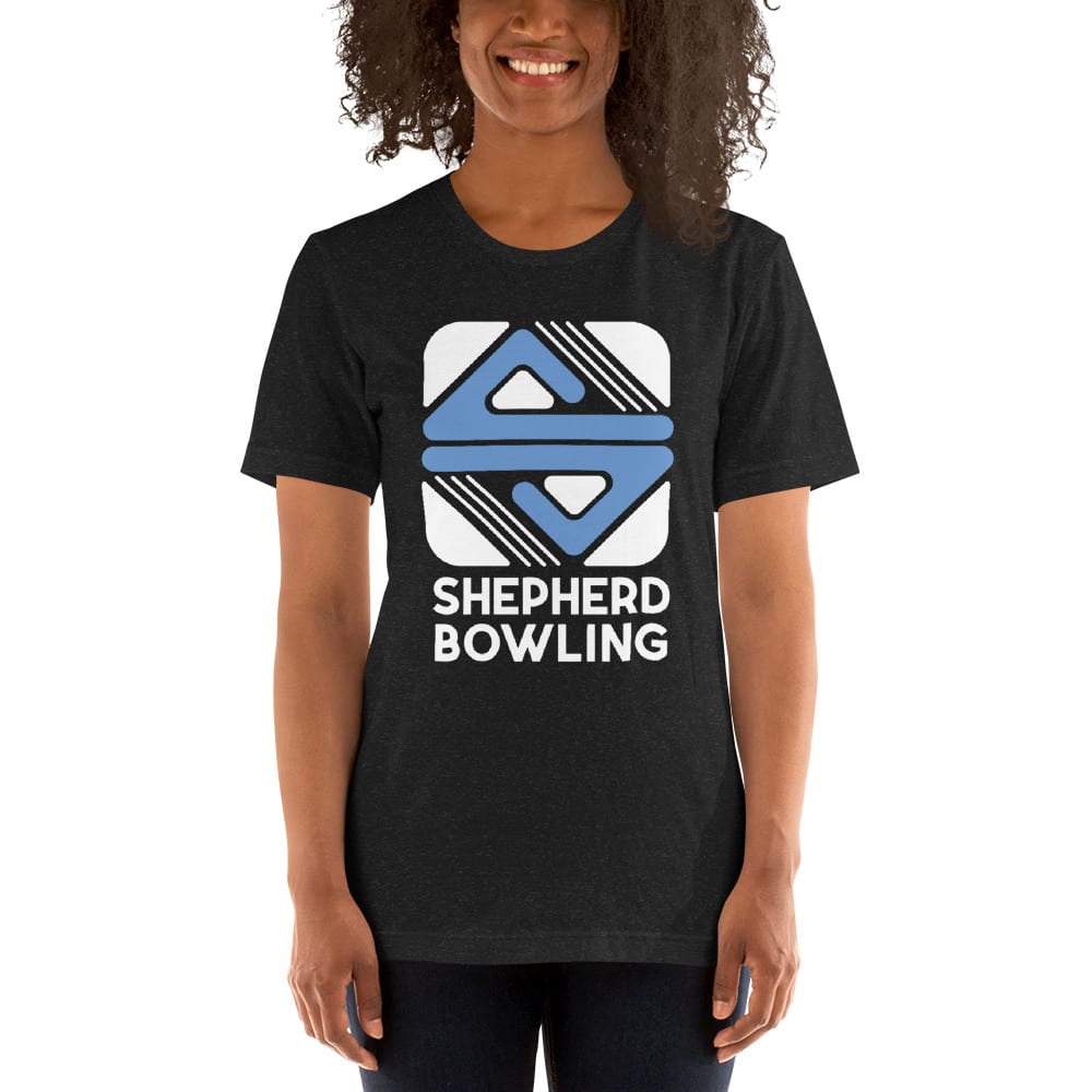 Shepherd Bowling Unisex T-Shirt. Light Logo