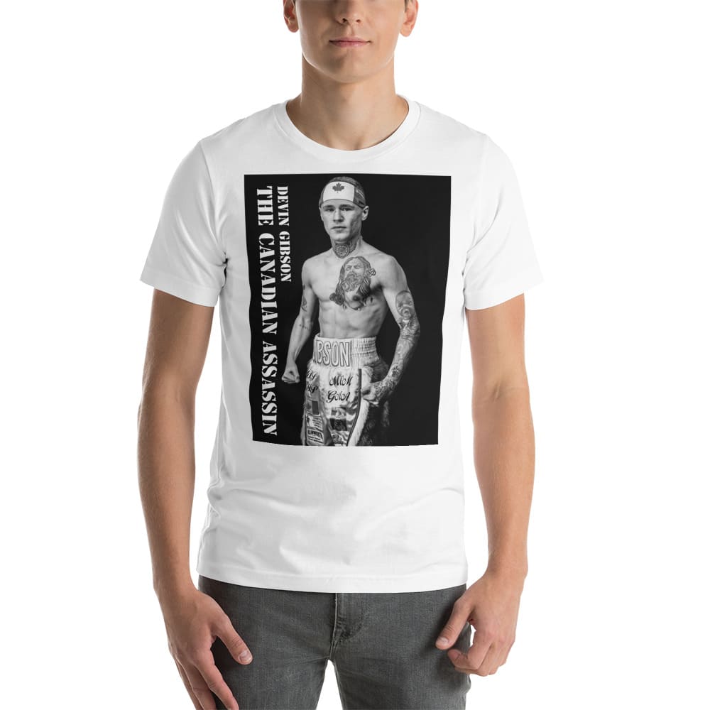 Devin Gibson “The Canadian Assassin” ’s T-Shirt, Black Logo