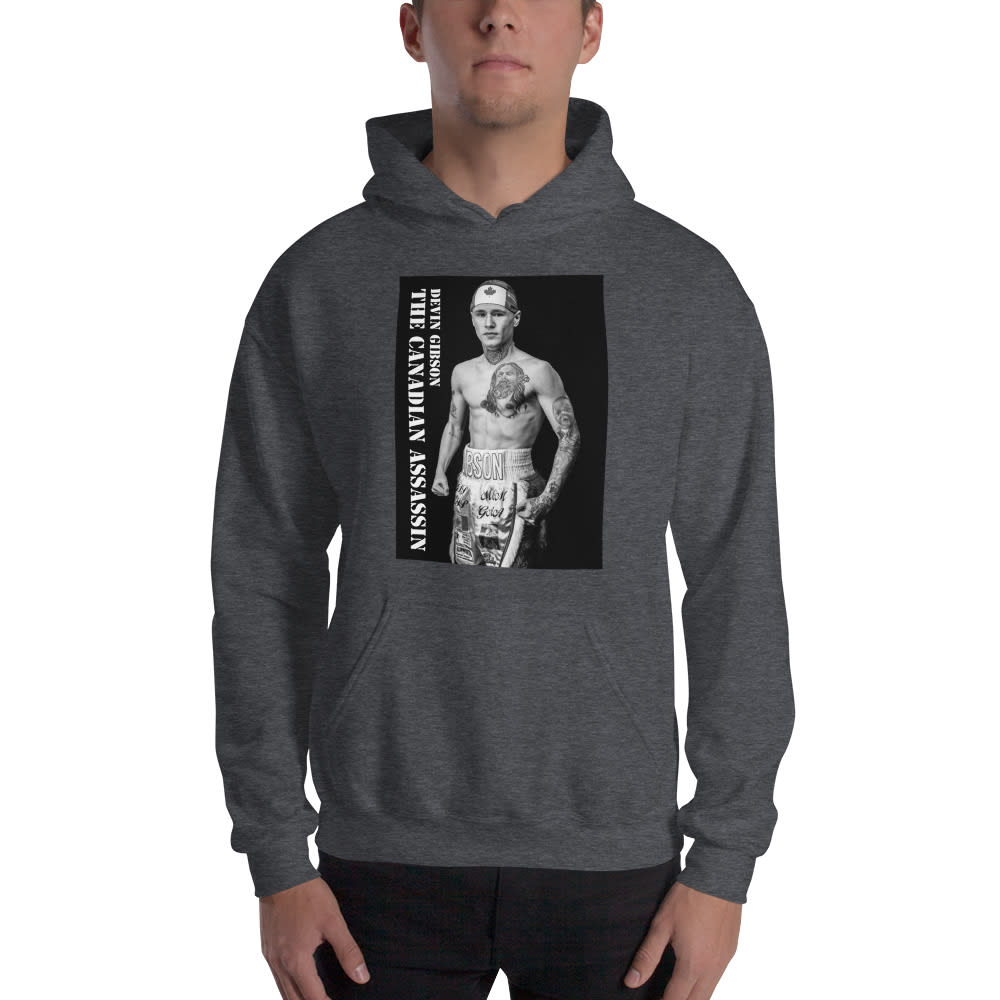 Devin Gibson “The Canadian Assassin” ’s Hoodie, White Logo