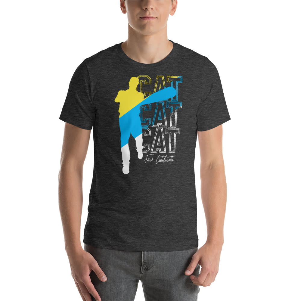 1CAT by Frank Catalanotto Men's T-Shirt, Light Logo
