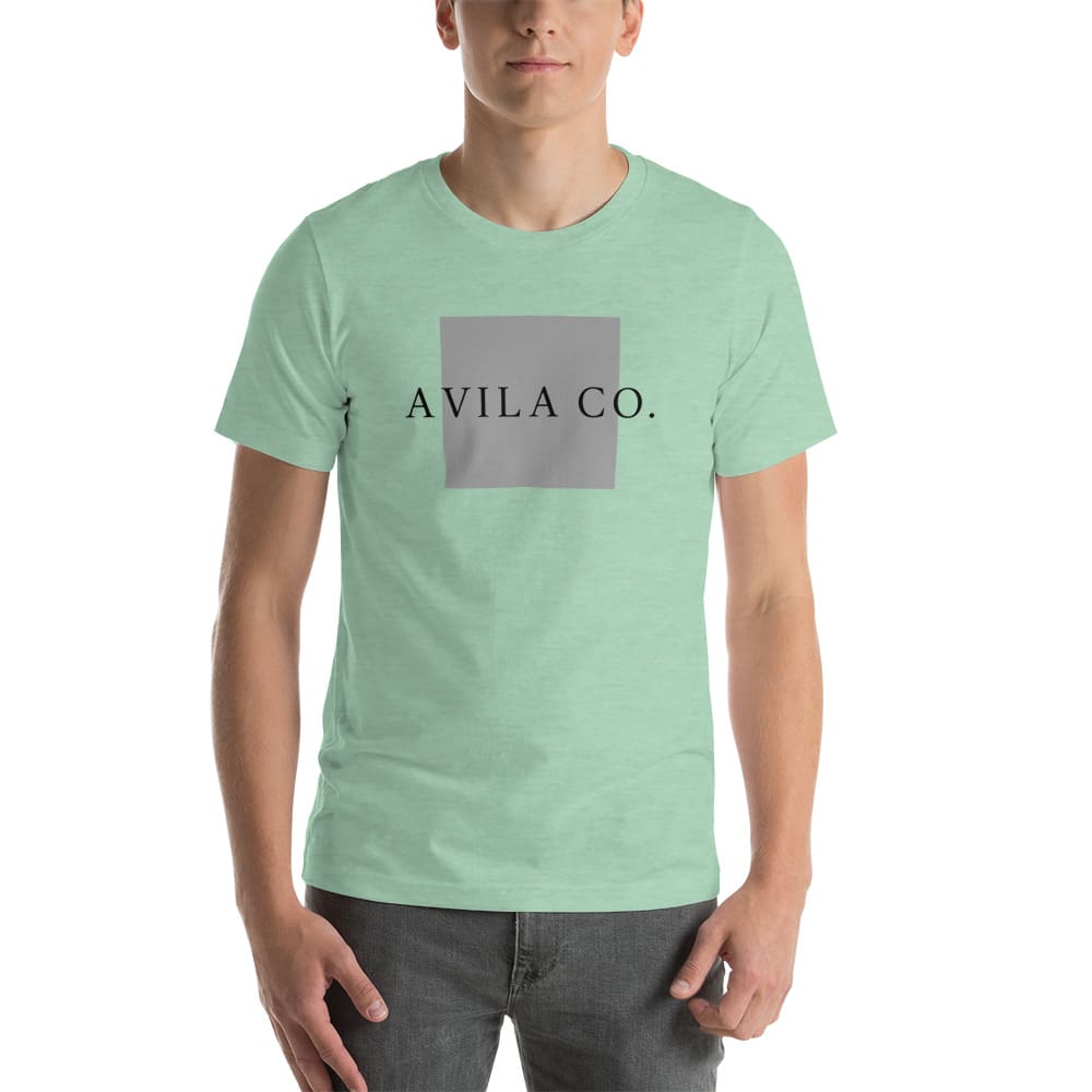 AVILA CO. Square Design by Guillermo Granier T-Shirt, Light Logo