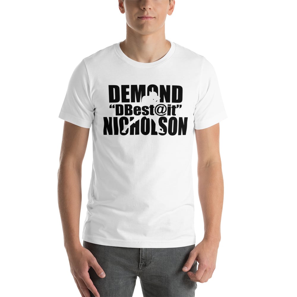 "DBest@It" by Demond Nicholson, Men's T-Shirt Black Logo
