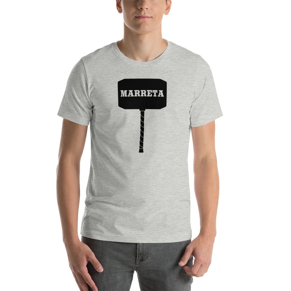 Marreta by Thiago Santos Men's T-Shirt, Black Logo