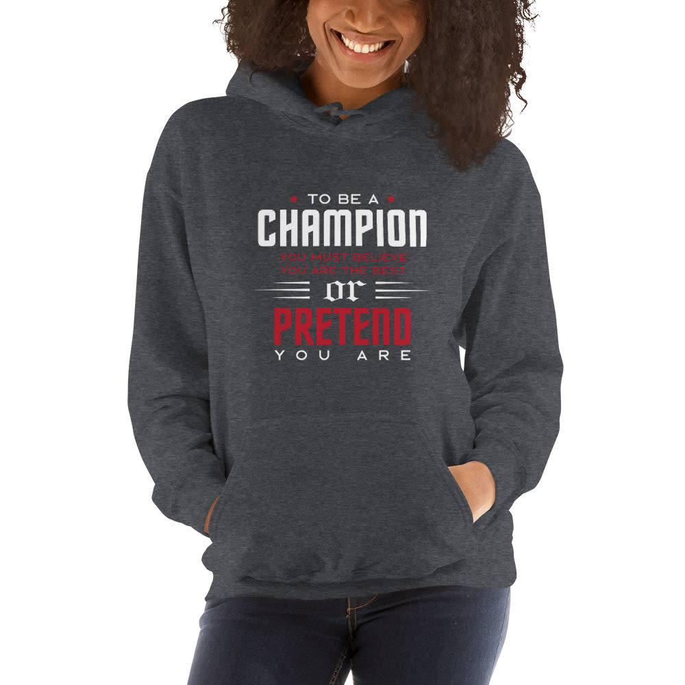 "To Be A CHAMPION " Southpaw Family Fitness and Boxing Women's Hoodie