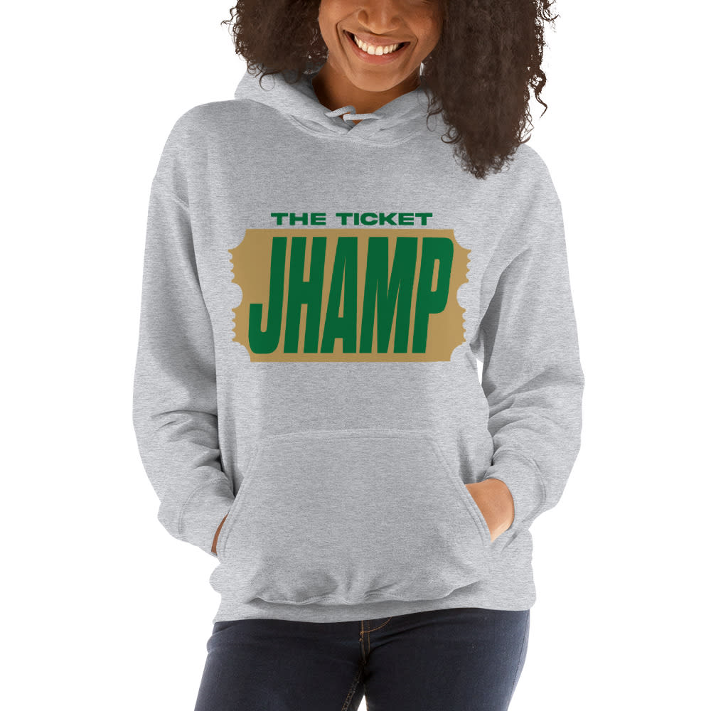 Jai’Lun Hampton "JHAMP" Women's Hoodie, Coloured Logo
