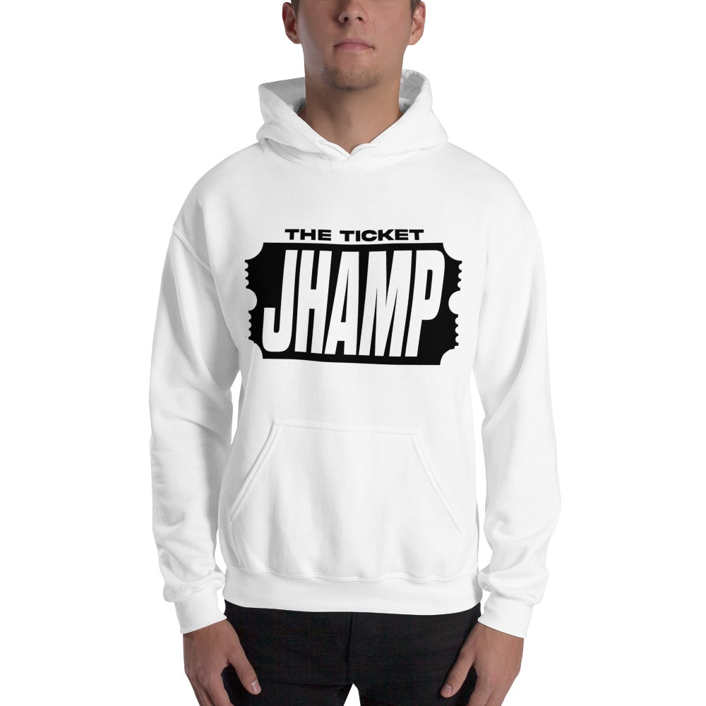 Jai’Lun Hampton "JHAMP" Men's Hoodie, Black Logo