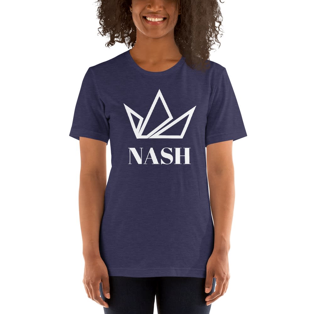 Parker Nash Women's T-Shirt, White Logo