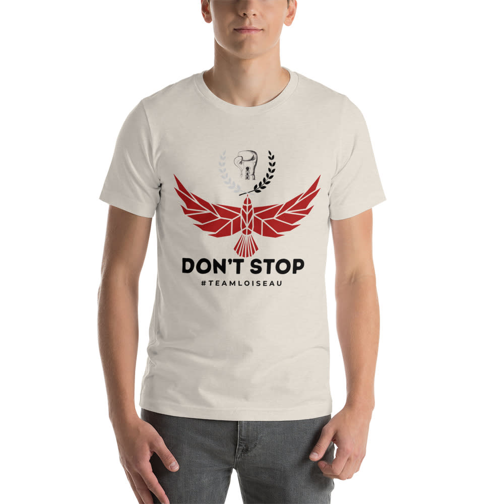 Don't Stop by Zacharie Loiseau T-Shirt, Dark Logo