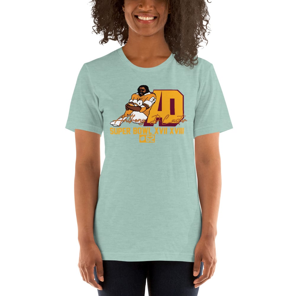Anthony D. Laster Marron and Gold No.62 Women's T-Shirt