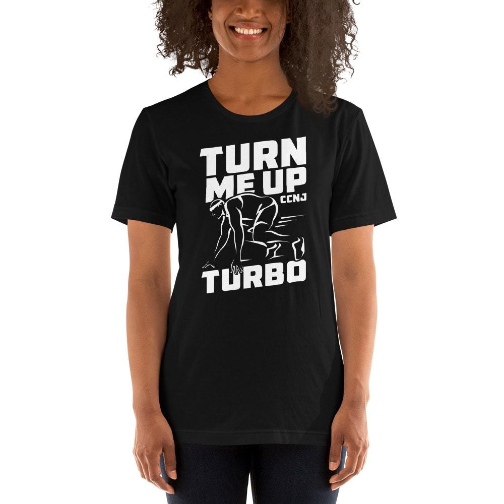 "Turn Me up Turbo" by Charles Nnantah Jr Women's T-Shirt, WhiteLogo