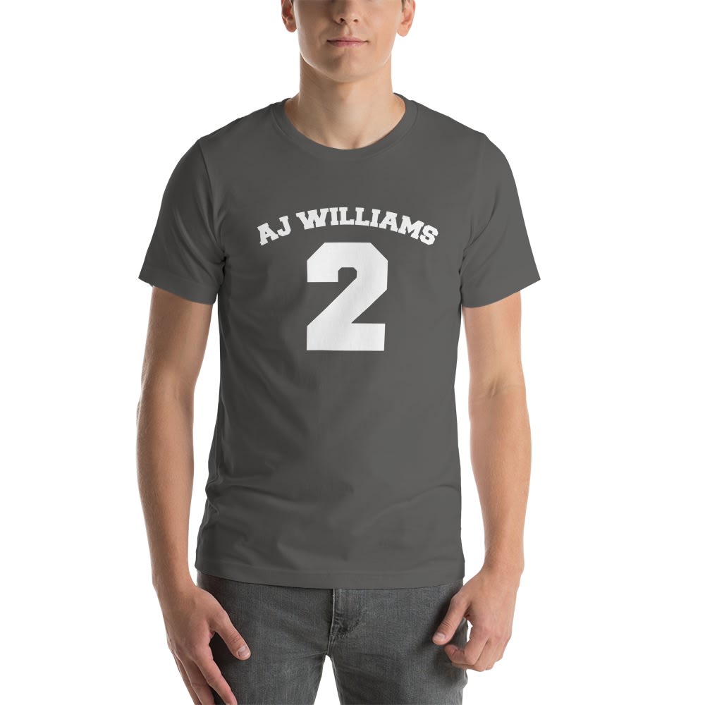 AJ Williams T-shirt , White Logo