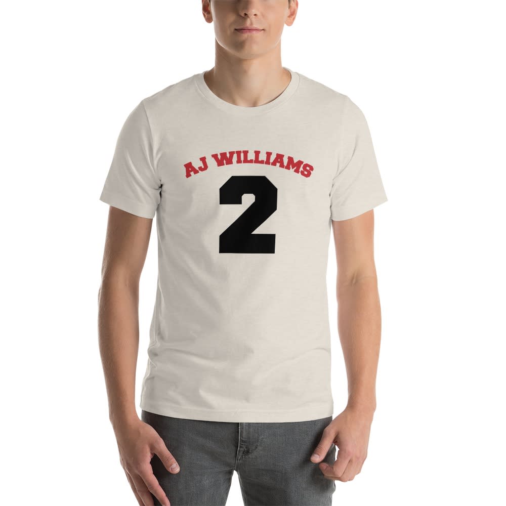 AJ Williams T-shirt , Red and Black Logo