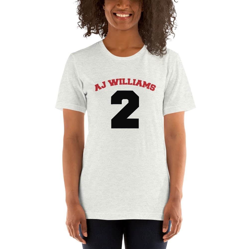 AJ Williams Women's T-shirt , Red and Black Logo