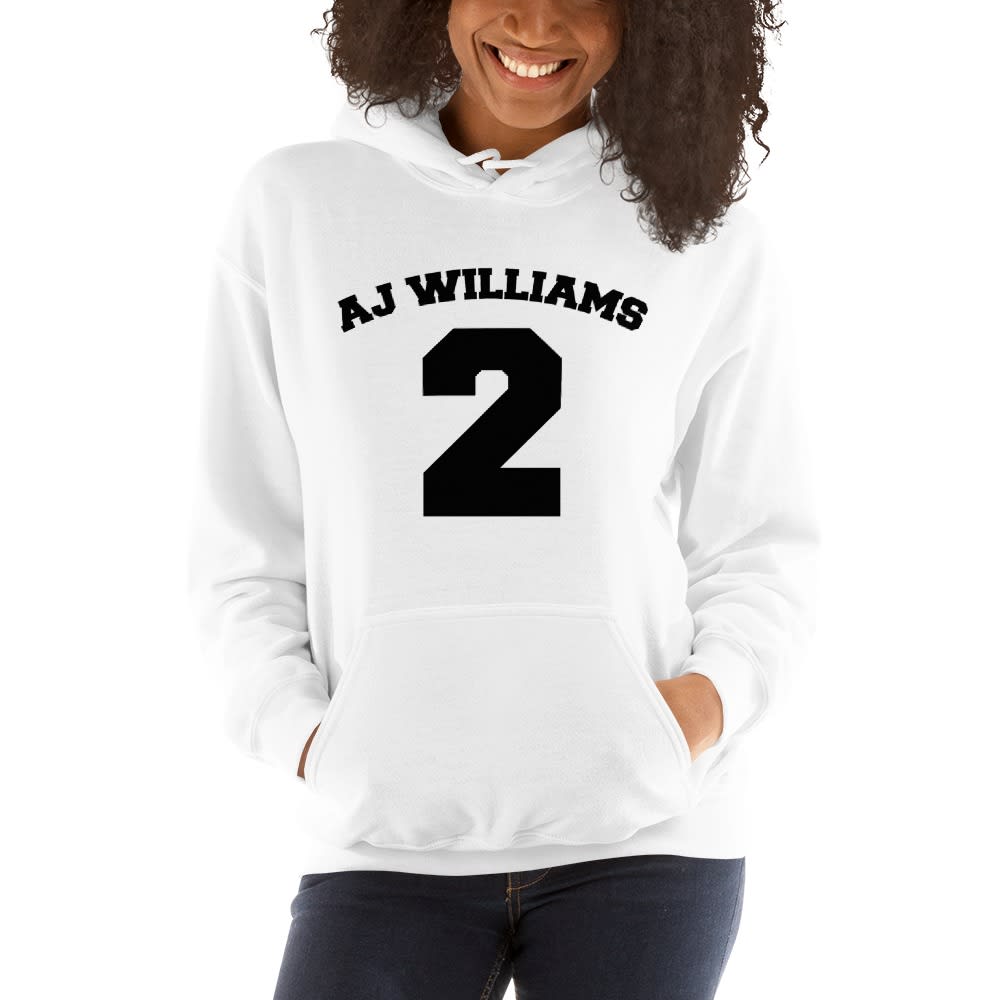 AJ Williams Women's Hoodie , Black Logo