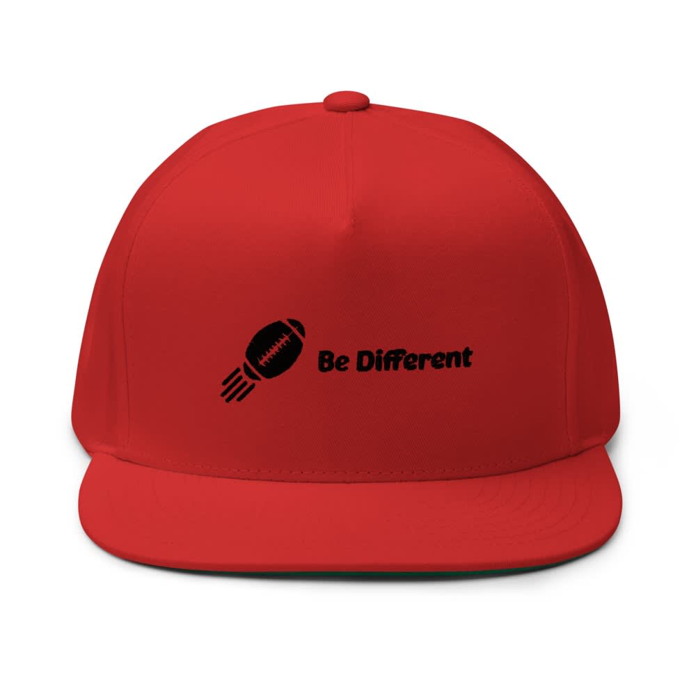 "Be Different" by Basilio Jimenez Hat, Black Logo