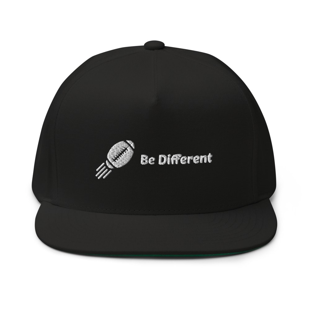 "Be Different" by Basilio Jimenez Hat, White Logo