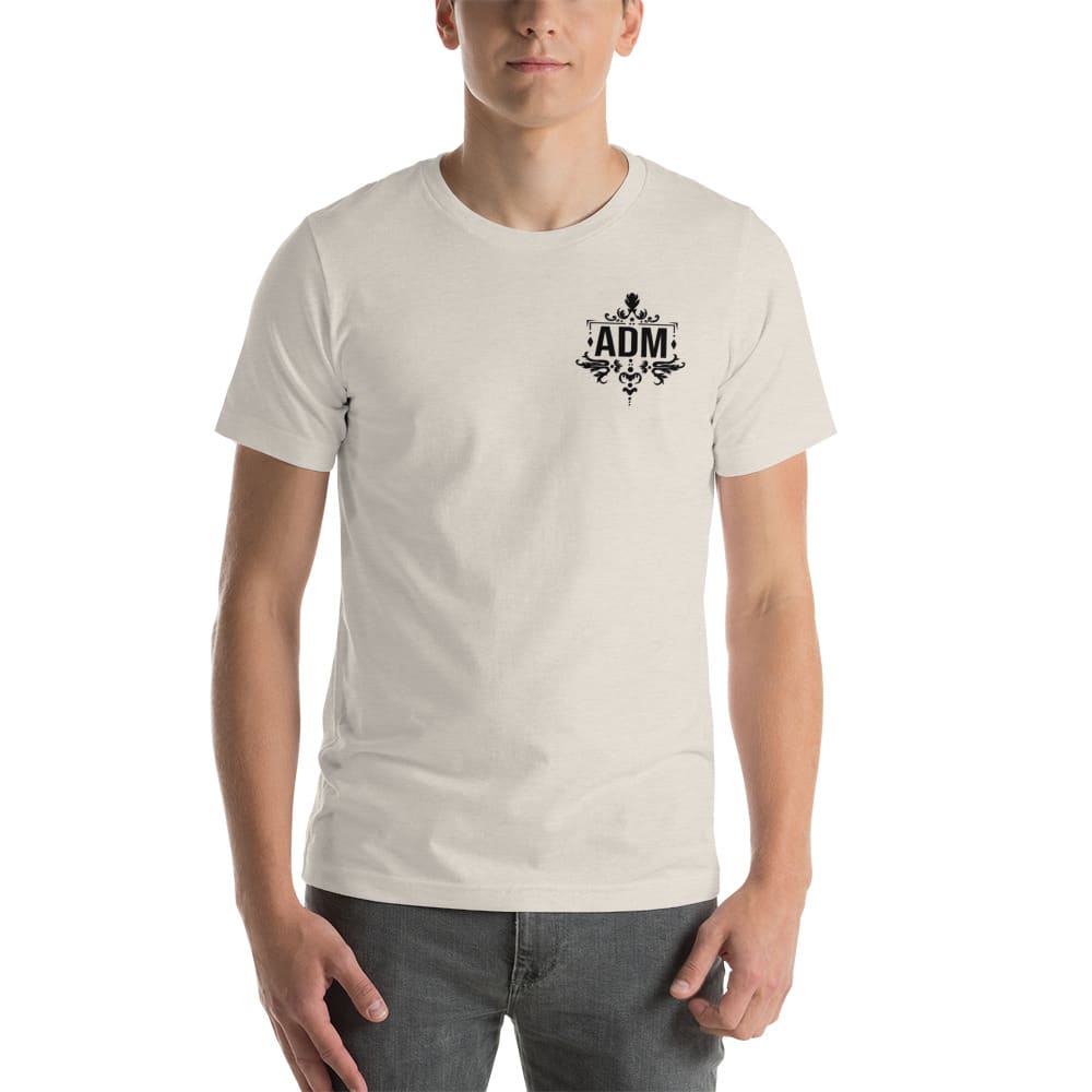 ADM By Alec McAlister, Men's T-Shirt, Black Logo Mini